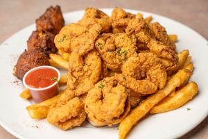 Louisiana fried shrimp Lunch Platters